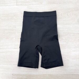 Skinnygirl Black Smoothers & Shapers‎ High Waisted Compression Shorts Size Small